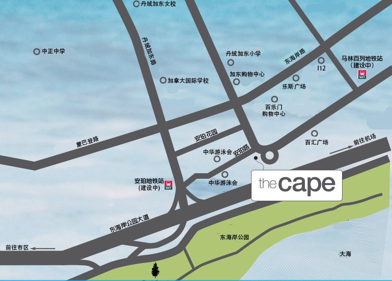 The Cape 位置