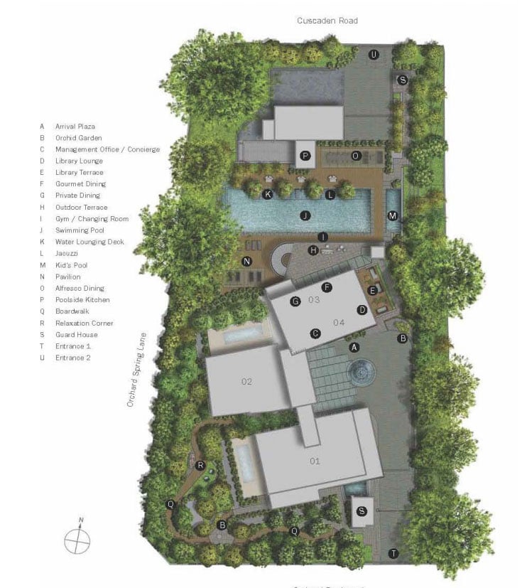 3 Orchard By-The-Park Siteplan
