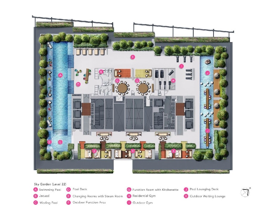 South Beach Residences 风华南岸府 Site Plan 1