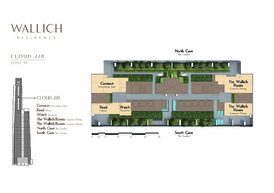 Wallich Residence 华利世家 规划设计图与设施 2