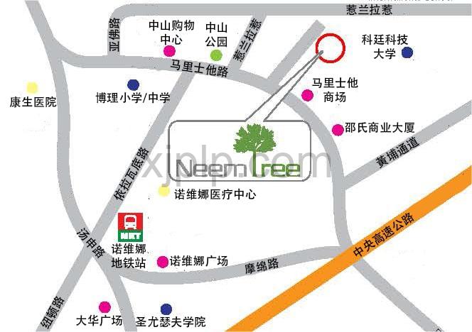 Neem Tree CN Map