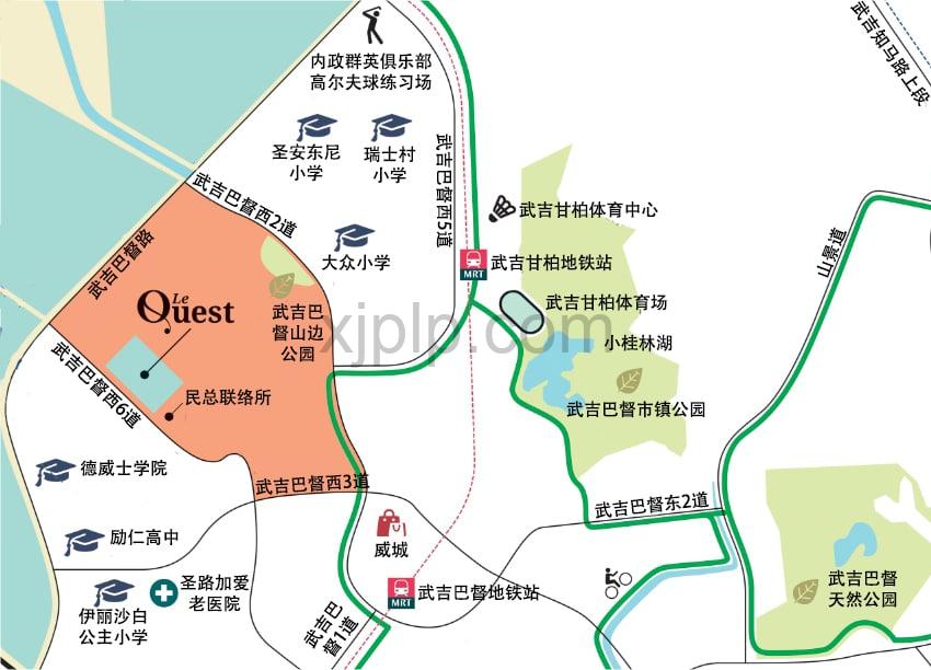 Le Quest CN Map