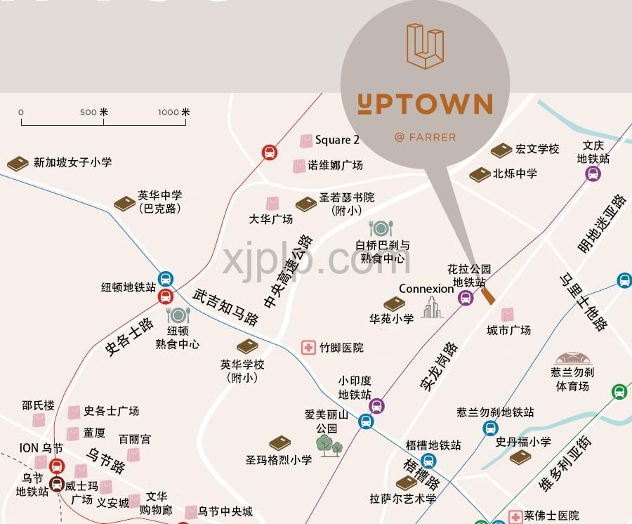 Uptown @ Farrer CN Map