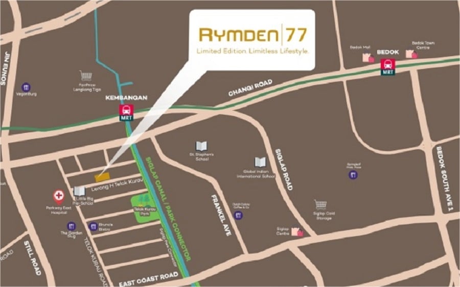 Rymden 77 Location Map