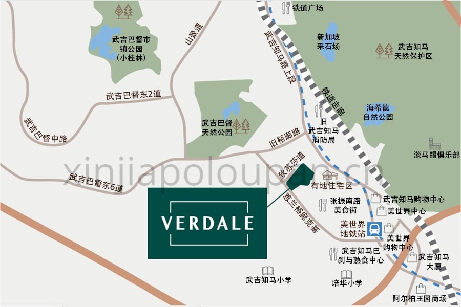Verdale Location Map CN1