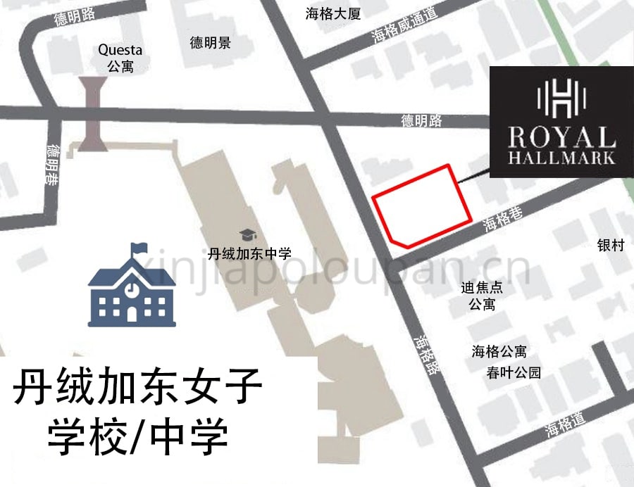 Royal Hallmark Location Map CN