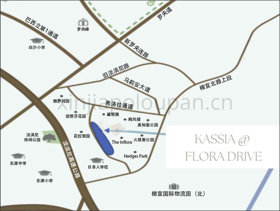 Kassia Location Map CN