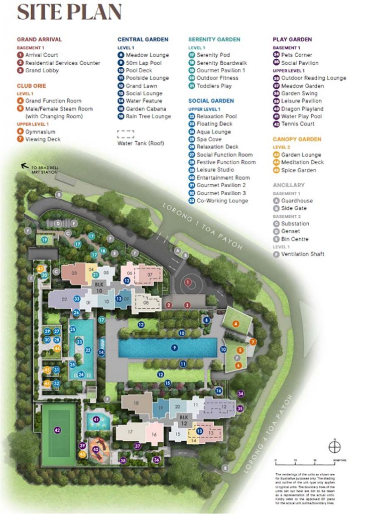 The Orie Site Plan