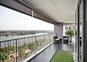 Singapore skyline with modern residential condominiums, illustrating the context of new launch condo pricing in Singapore