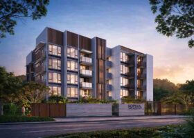 Sophia Meadow 第9区 Mount Sophia 精品公寓外观图 展示低密度住宅设计与现代立面